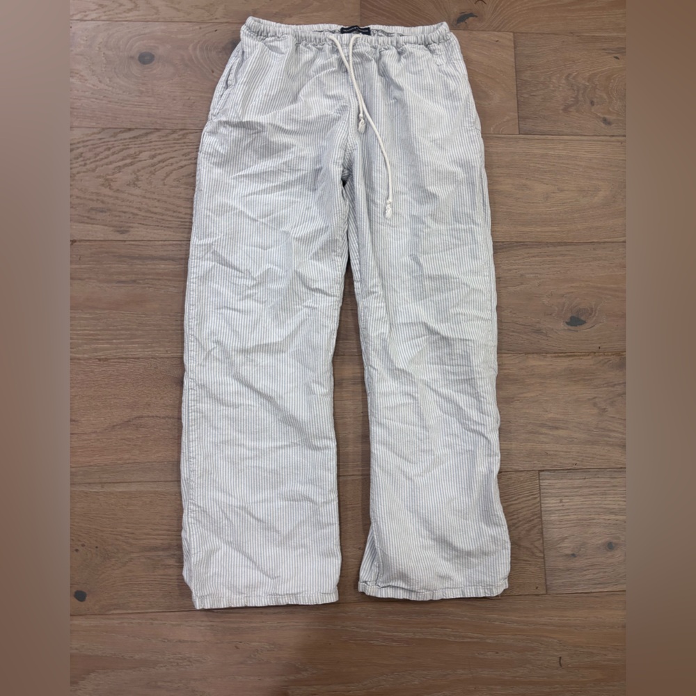 Brandy Melville Blue and White striped pants